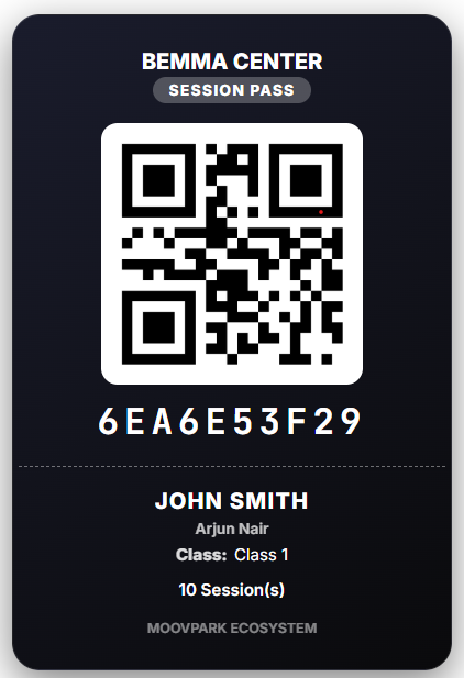 MoovPass — Session Pass